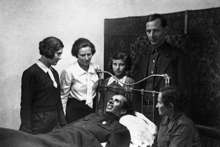 So the steel was tempered like a blind man Nikolai Ostrovsky wrote his ...
