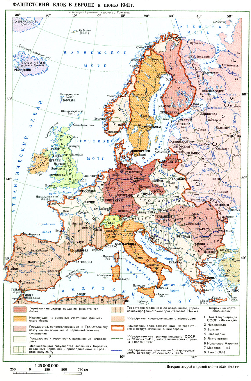 Карта второй мировой войны 1939 1945 анимация